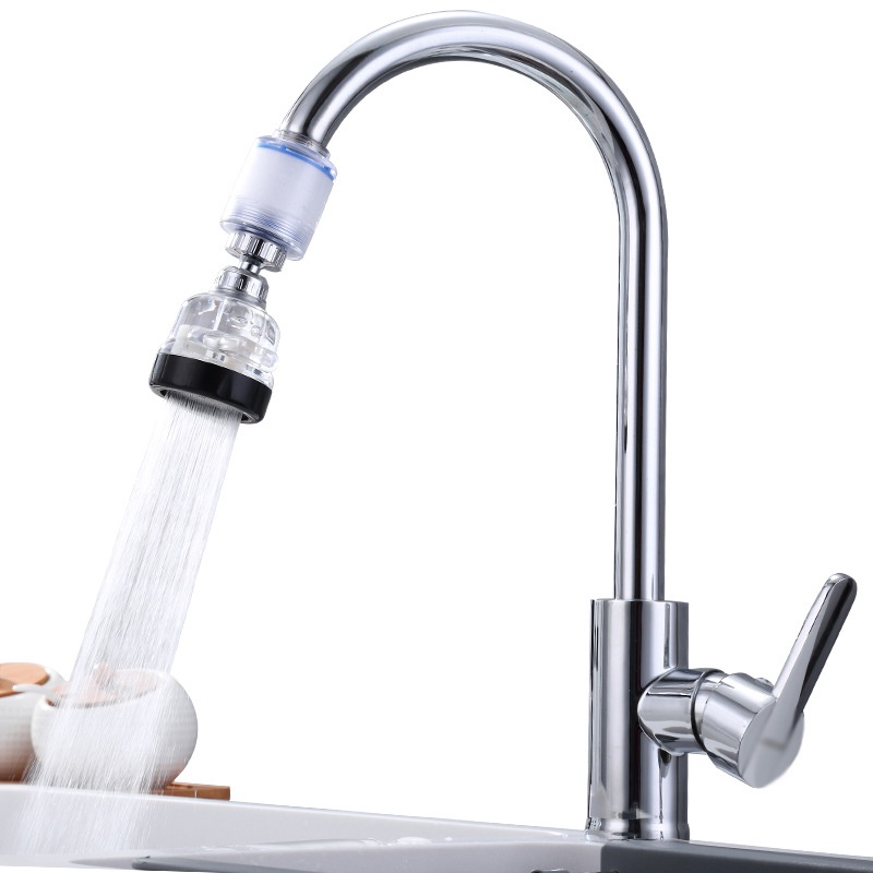 Keran Air Universal Model Putar 3 Gigi Dengan Filter Untuk Dapur Element