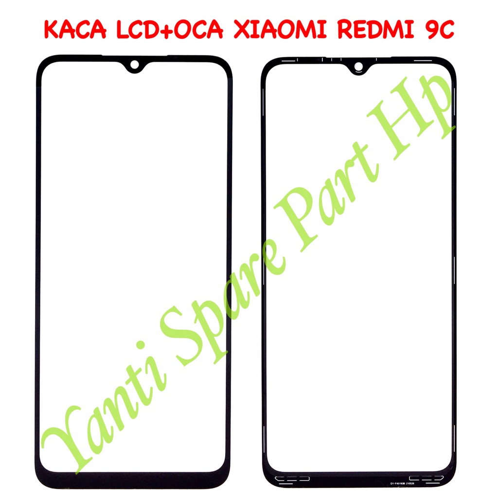 Kaca Lcd Plus Oca Xiaomi Redmi 9A 9C Original Terlaris New