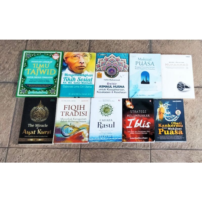 BUKU Agama Islam / Buku Agama / Panduan Lengkap Ilmu Tajwid / Original