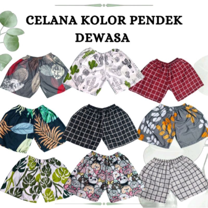 Bisa COD Ecer Rasa Grosir | Boxer Salur Garis Best Seller | Boxer Pria Wanita