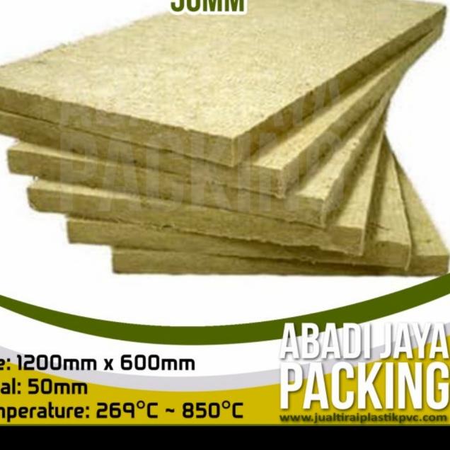 

rockwoll lembaran 50mm density 100