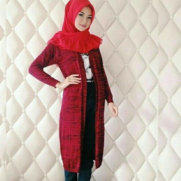 GLORIA LONG CARDIGAN RAJUT PANJANG 1261
