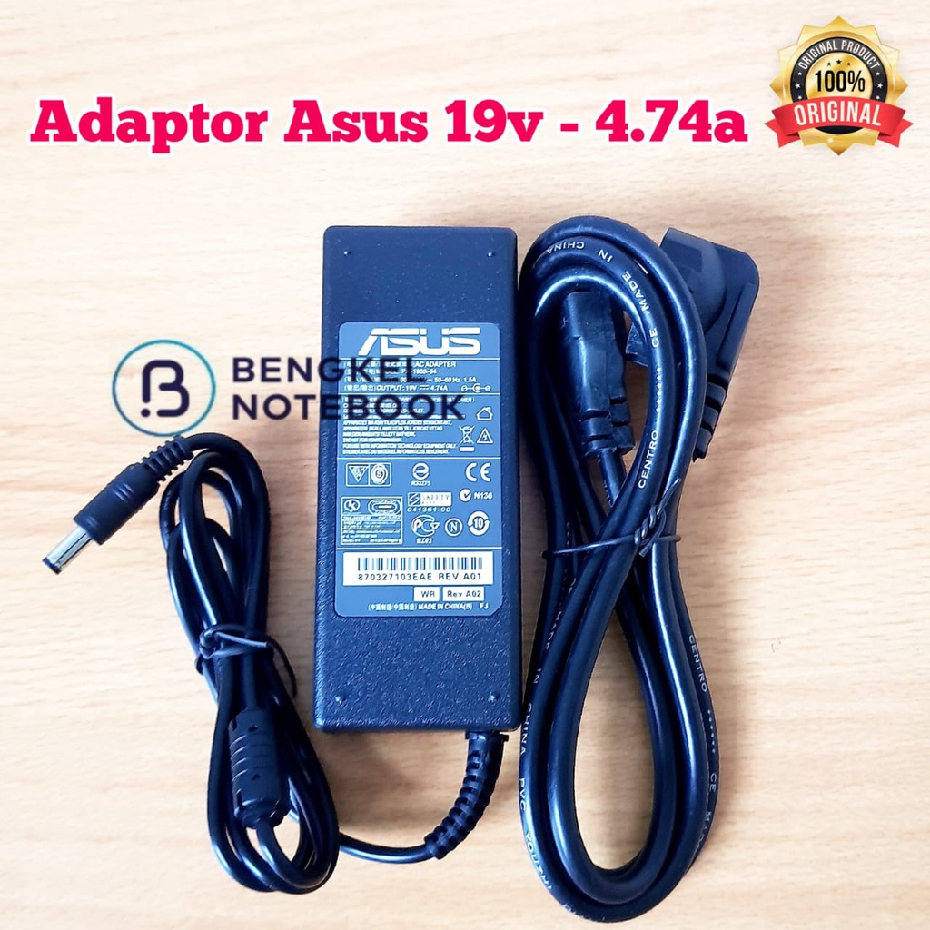 Adaptor Asus 19v - 4.74a 5525