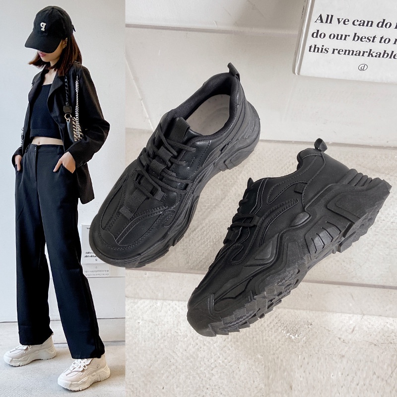 CaniKorea &quot;FREE BOX&quot; Yochun Sepatu Sneakers Wanita Fashion Korea 9192