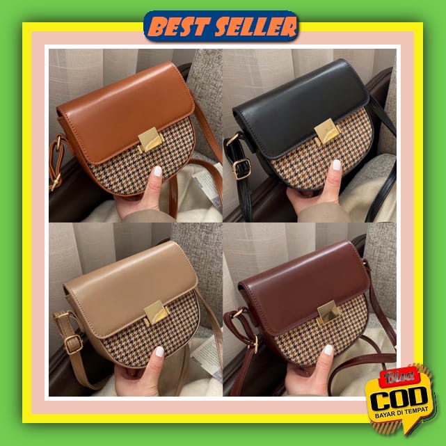 Tas Selempang Wanita Kekinian Jessy | Sling Bag Murah | Tas Selempang Import Wanita | Tas Wanita Kor