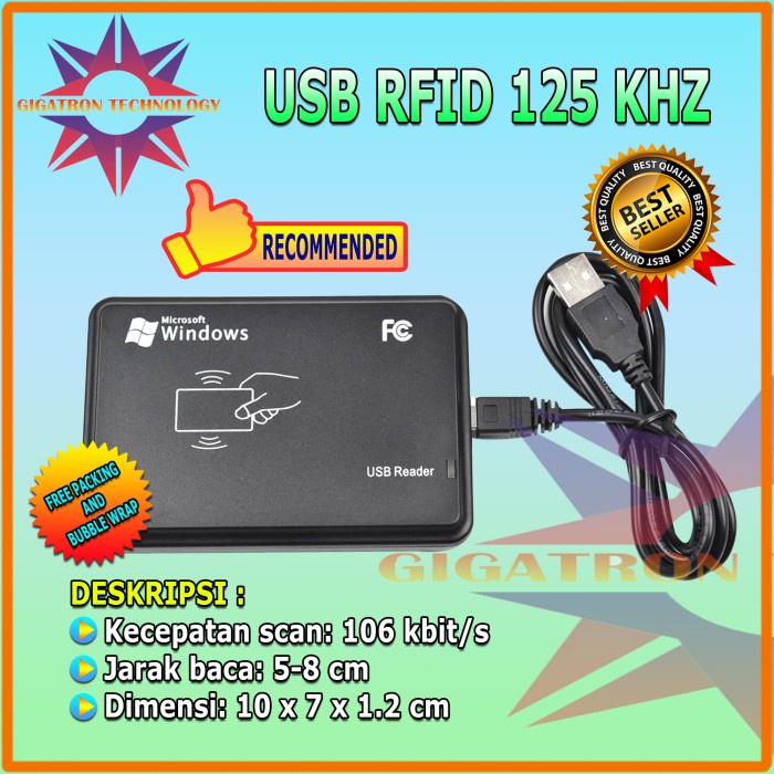 Rfid Reader 13.56Mhz / Rfid Reader 13,56 Mhz Mifare / Usb Rfid Reader