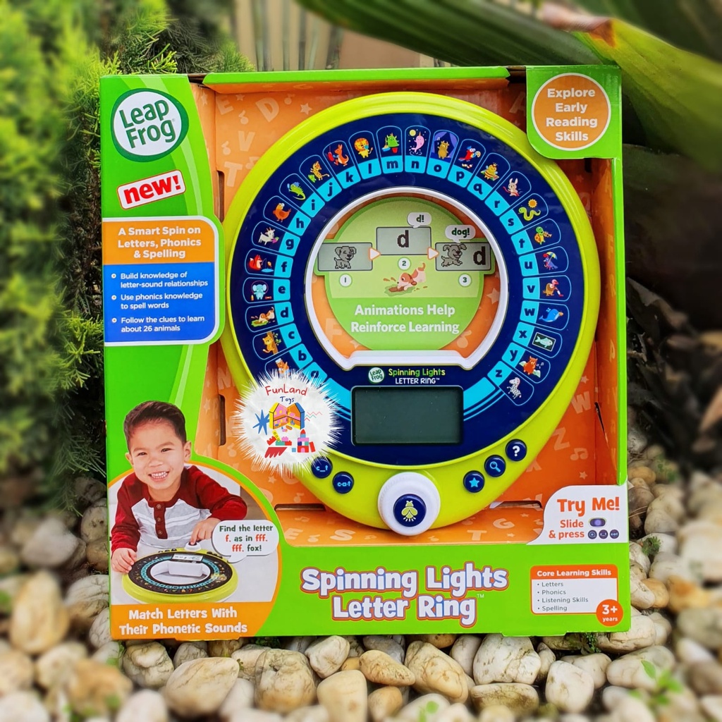 LeapFrog Spinning Lights Letter Ring