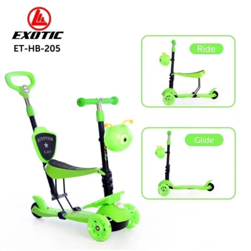 SCOOTER ANAK MERK EXOTIC ET-HB-005~OTOPED ANAK~MAINAN ANAK