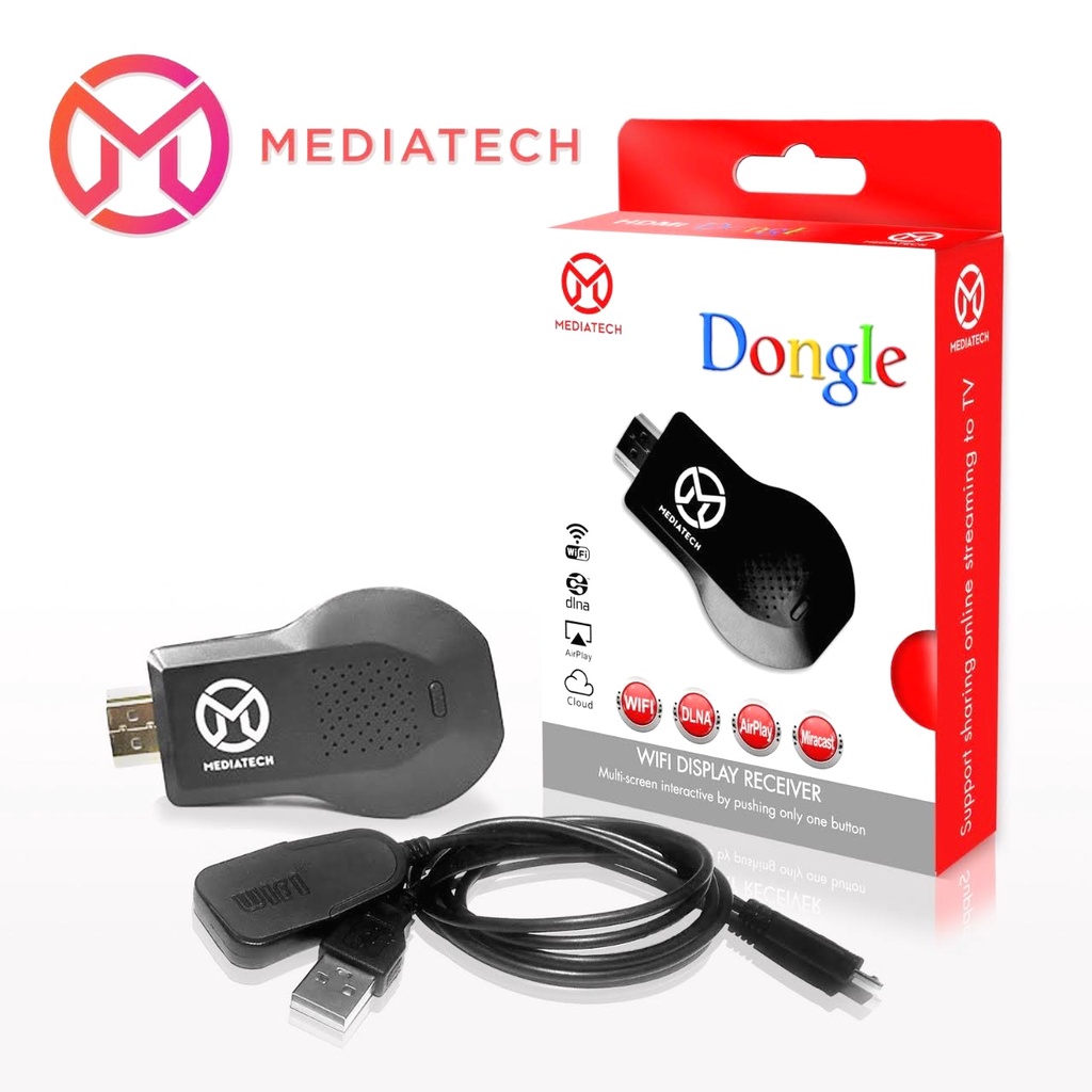 Mediatech Anycast Dongle Wifi Hdtv Display Receiver - Hdtv Dongle - AnyCast Wireless DLNA Airplay 460251