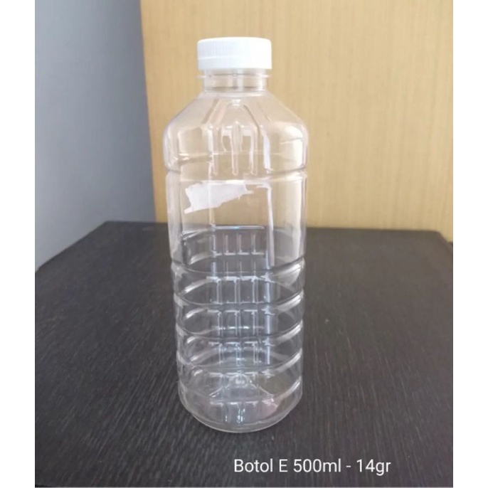 botol plastik 500ml/ botol plastik 500 ml - tipis