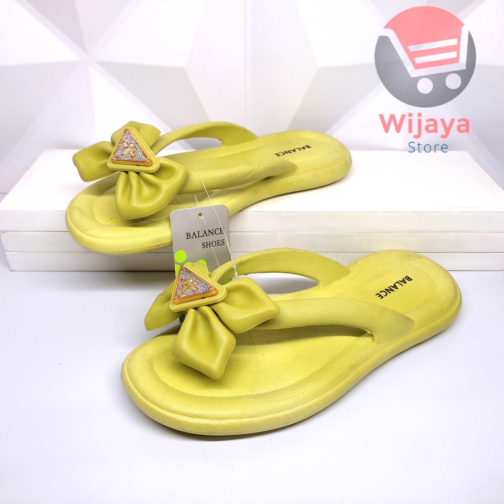 Sandal BALANCE 9001 Sendal Jelly Jepit Wanita Import Cewek Perempuan 2024