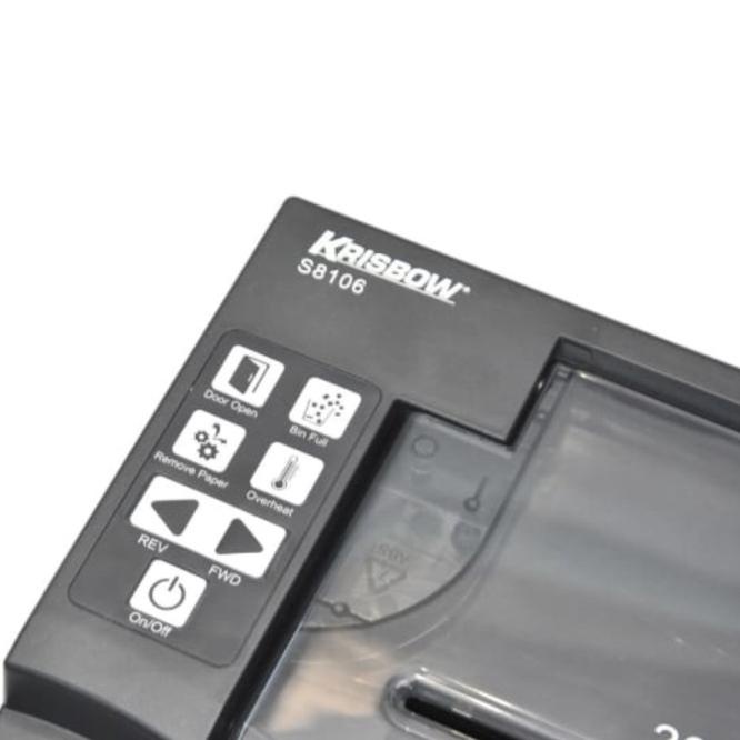 Krisbow Penghancur Kertas 180Lembar Micro Cut S8106 (For Kantor)