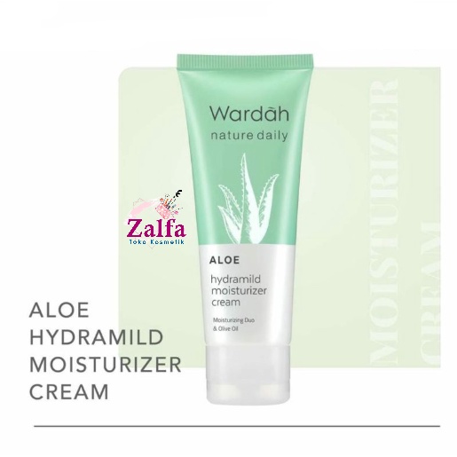 Wardah Nature Daily Aloe Hydramild Moisturizer cream 40ml