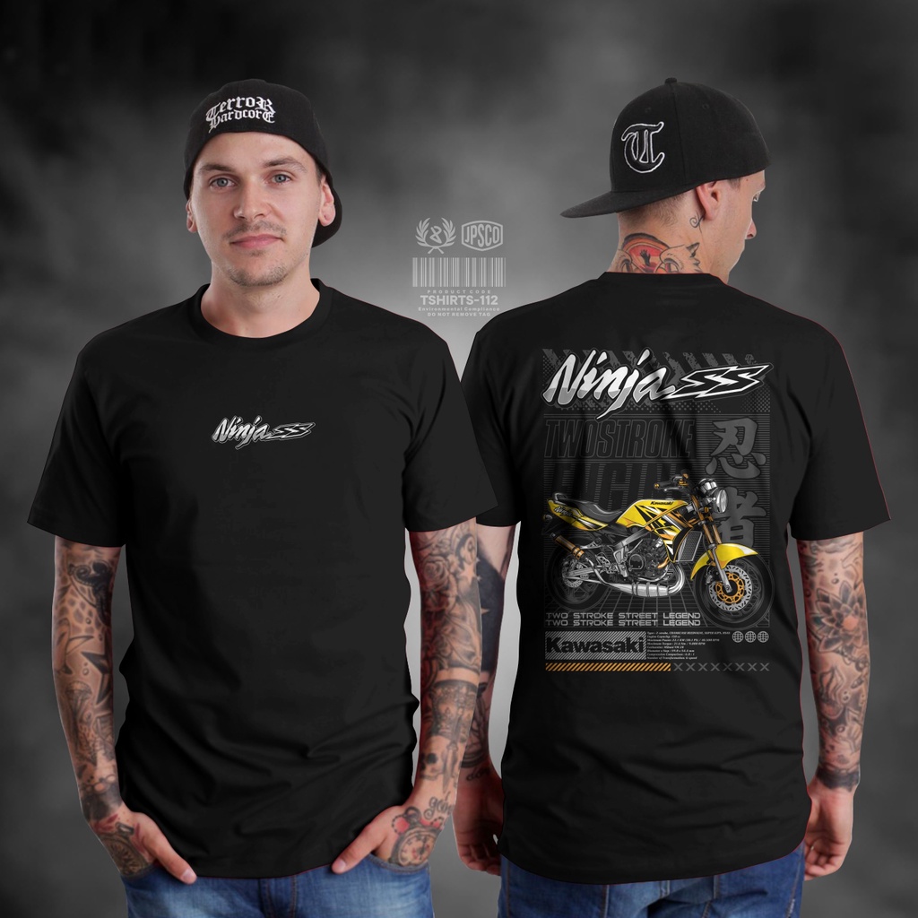 KAOS NINJA RR 2 TAK KAOS NINJA SS BAJU KAWASAKI NINJA RR