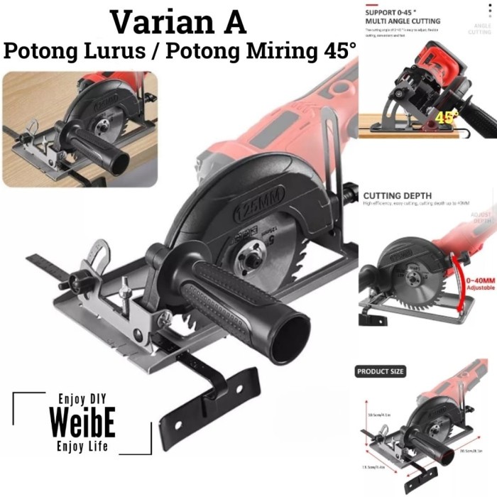 Stand Dudukan Gerinda Circular Saw Dudukan Mesin Gerinda