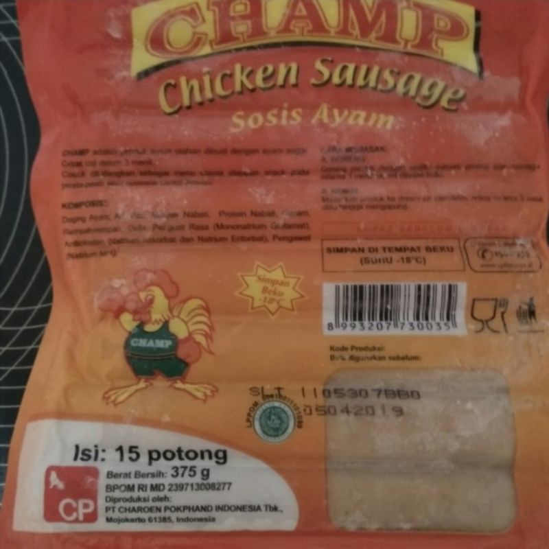

Champ Sosis Ayam isi 15