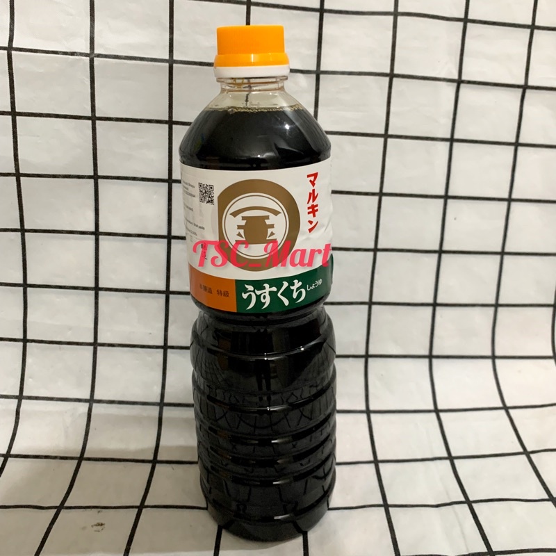 

MARUKIN Usukuchi Soy Sauce 1 Liter / Marukin / Usukuchi / Shoyu / Light / Color / Soy / sauce / kecap / asin / kecap / asin / jepang / Koikuchi / Dark / Colored / 1 L / 1 liter