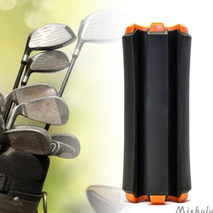 Jual Portable Golf Club Carrier, Golf Bag Tubes Organizer Stand for