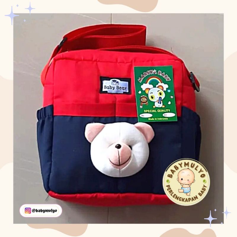 Tas Bayi Boneka Beruang Kecil Termurah // Tas Baby Kecil // Tas Perlengkapan Bayi