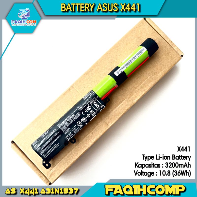 Baterai Original ASUS X441 X441S X441SA X441SC X441U X441UA X441SC X441N X441NA- A31N1537