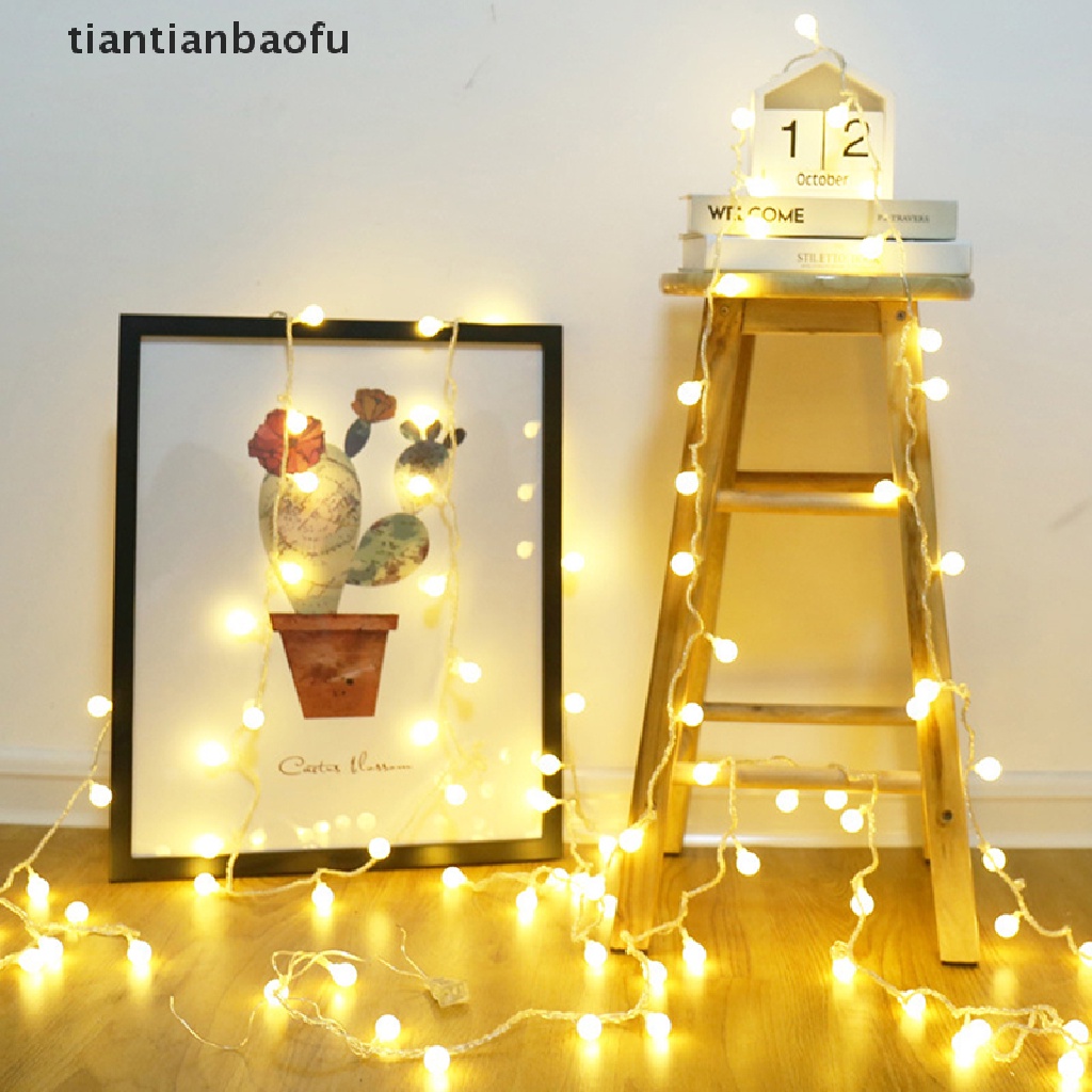 Lampu Tumblr LED Bentuk Bola Tenaga USB Untuk Dekorasi Natal / Pernikahan