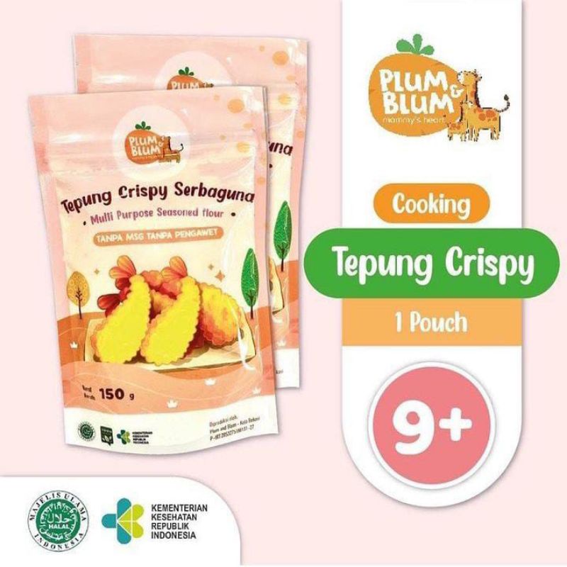 TEPUNG CRISPY SERBAGUNA PLUM &amp; BLUM