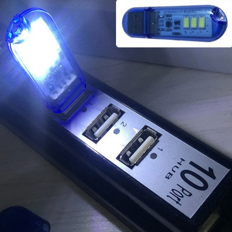 Lampu Baca LED 5V 1.5W Tenaga USB Dengan Saklar Sentuh