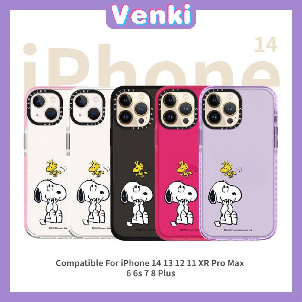 Case iPhone 14 Pro Max Thickened Silicone Soft Case Solid Color Cartoon Cute Dog Shockproof Camera Protection Compatible For iPhone 13 12 11 Pro Max XR XS 6 6S 7 8 Plus