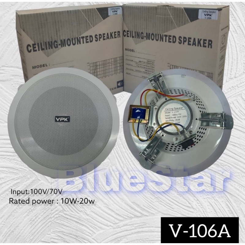 Speaker Ceeling VPK V106AOriginal 6 inch Speaker Plafon VPK V 106 A
