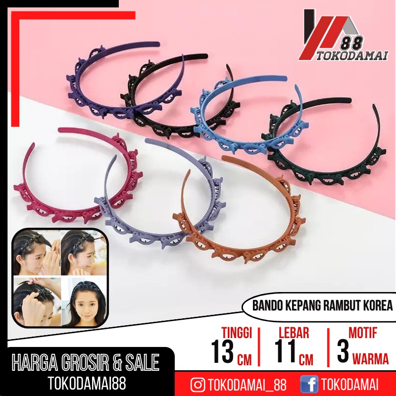 BANDO KEPANG KOREA / BANDO JEPIT KEPANG KOREA ORIGINAL