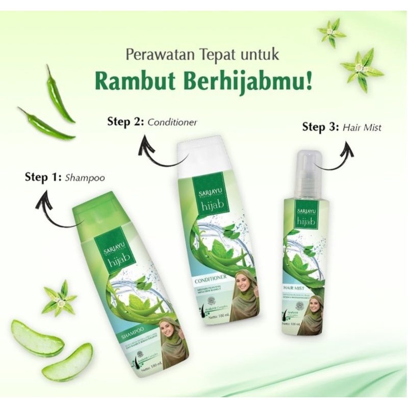 SARIAYU HIJAB SHAMPOO 180ML