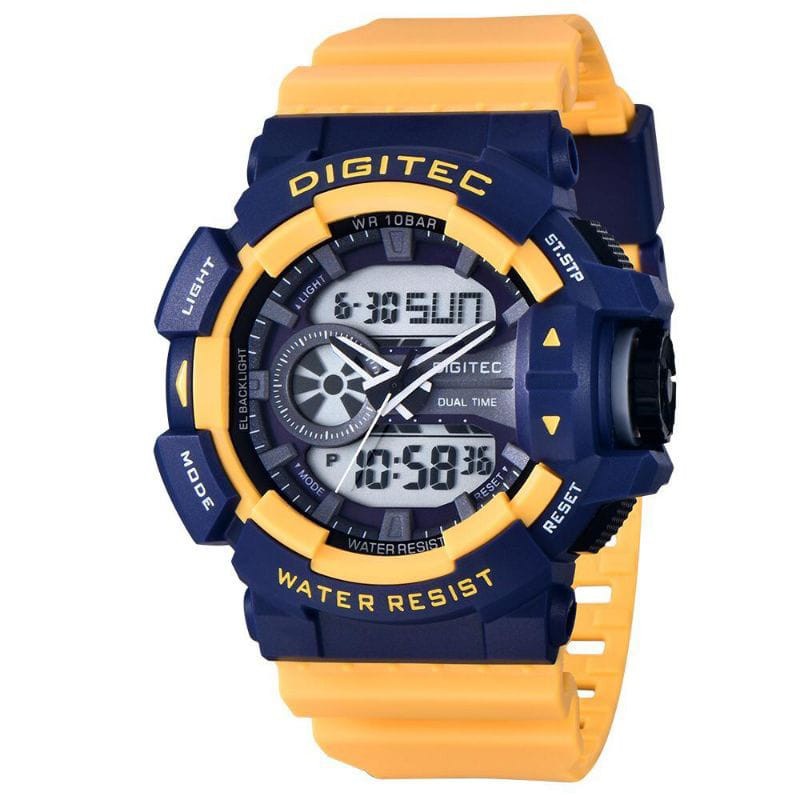 Jam Tangan Pria Wanita Sport Digitec DA 2080T Original Water Resist