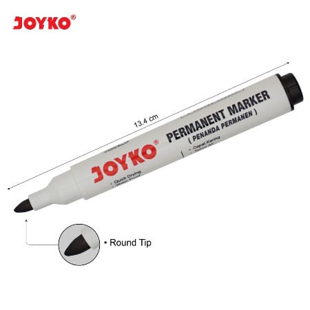 Joyko Permanent Maker Spidol PM-17 Permanen Round Tip