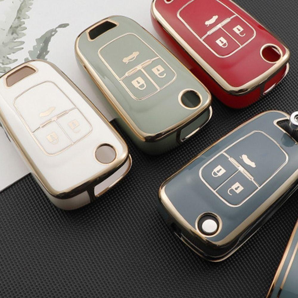 Suyo Remote Key Case New Aksesoris Mobil Skin Key Fob Cover