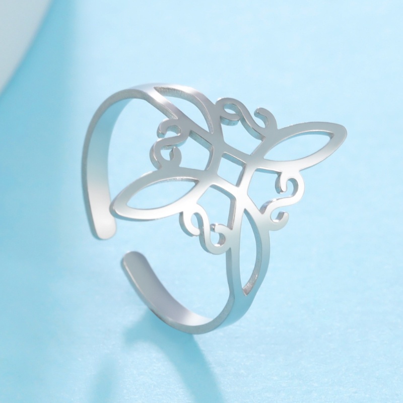 SIY Adjustable Open Finger Rings Witches Knot Rings Jewelry Birthday for Women