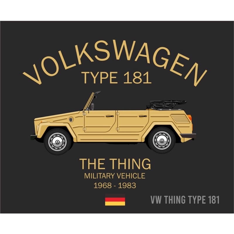 kaos vw safari type 181 modified autowear premium kaos lengan panjang kaos vw safari camat side