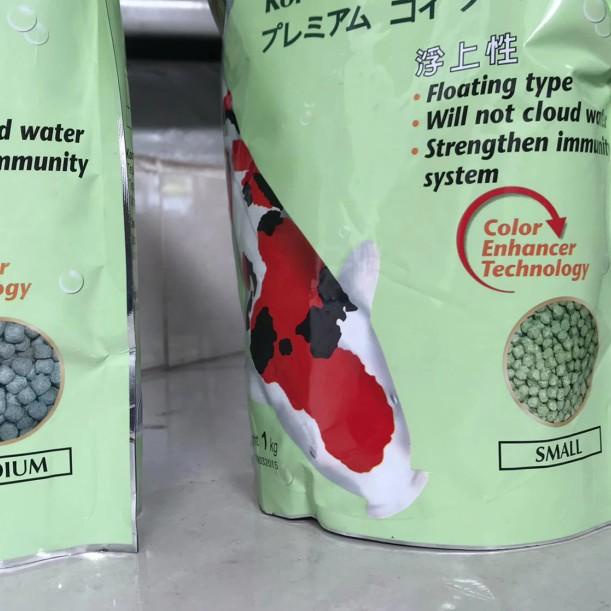 Sankoi Small & Medium 1kg/ pakan ikan sankoi - S