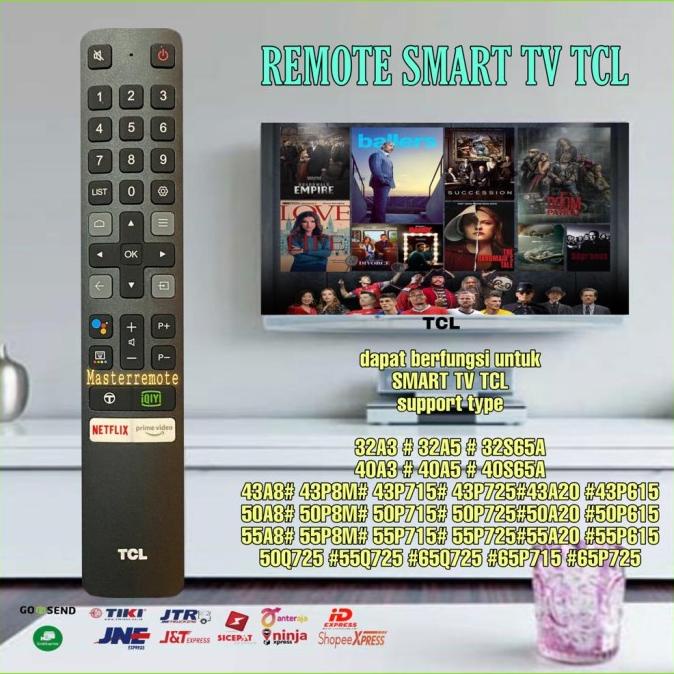 REMOT REMOTE SMART TV TCL RC901V PRIME VIDEO