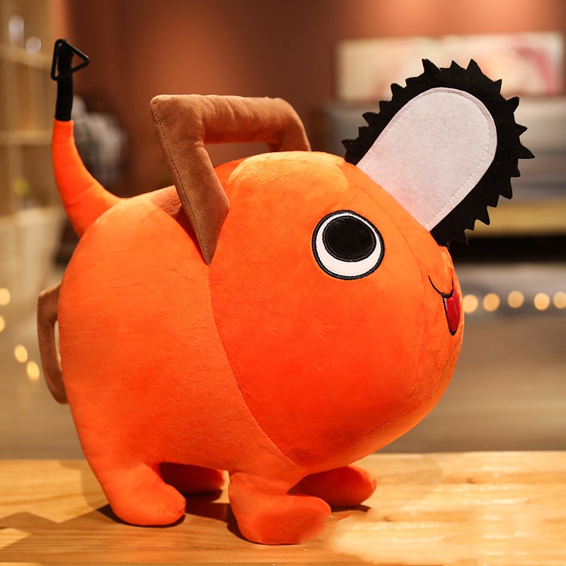 40cm Chainsaw Man Pochita Plush Toy Stuffed Doll Throw Pillow Kids Birthday Xmas Gift