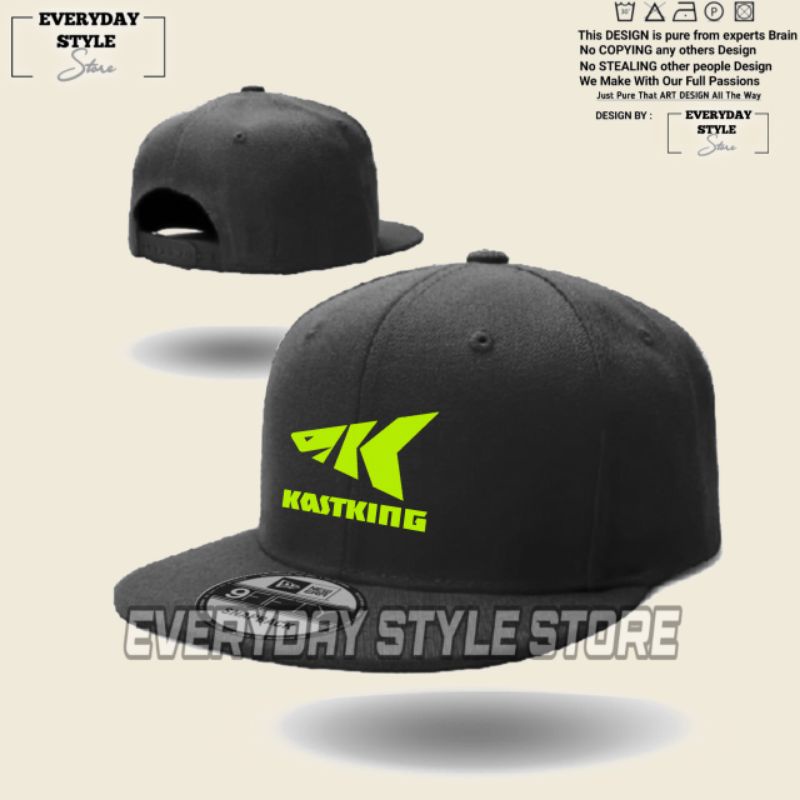 Topi Kastking Fishing Snapback / Topi Mancing Kastking