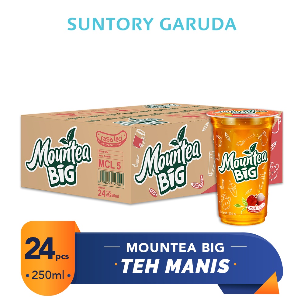 Mountea BIG Leci - 250ml [24 pcs]