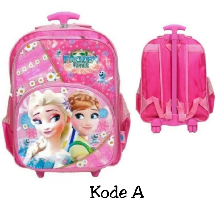Tas Koper Tas Troli Frozen Sd Koper Sekolah Anak Perempuan Muat Banyak Awet
