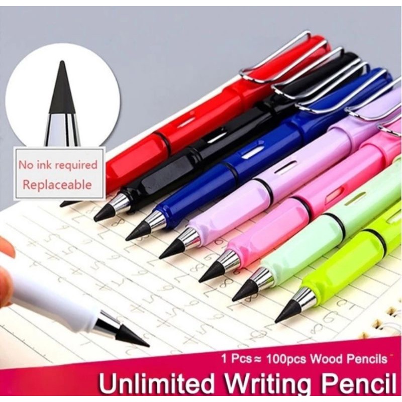 

Pensil unlimited writing no INK eco friendly etenal pencil