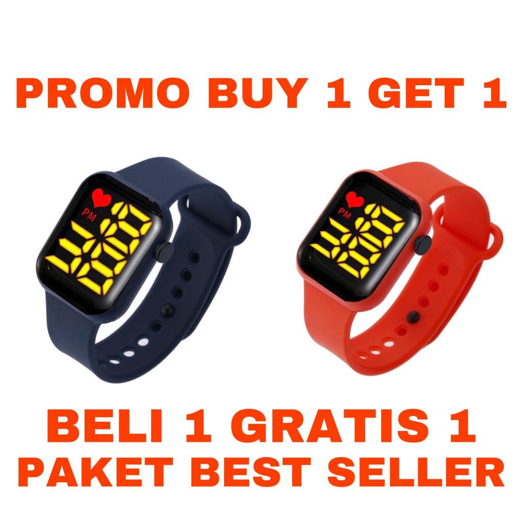 (KW) PROMOO!!! BUY 1 GET 1 JAM TANGAN FASHION WANITA/PRIA TOUCH WATCH TW-28