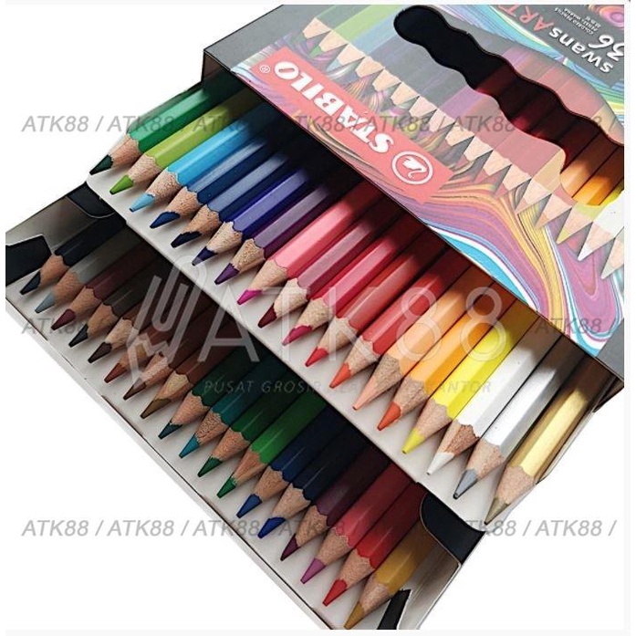 

Stabilo Pensil Warna Swans Arty 36 Colored Pencil Best Seller