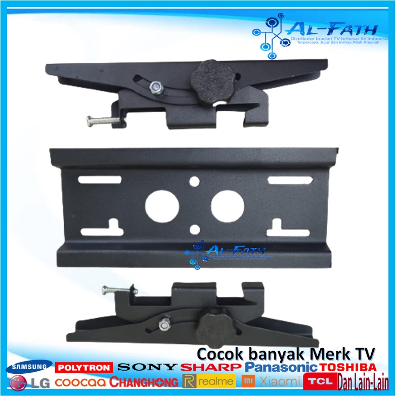 Bracket TV LED LCD 14&quot; s/d 40&quot; Universal [ 40 32 24 21 17 14 inchi ] Bisa nunduk  FULL BESI bracket braket breket briket breaket brecket bricket