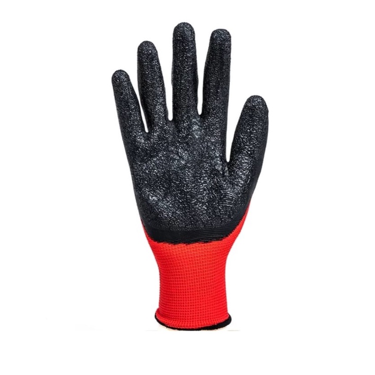 Sarung Tangan Safety Latex Coated Palm Knuckless Gloves