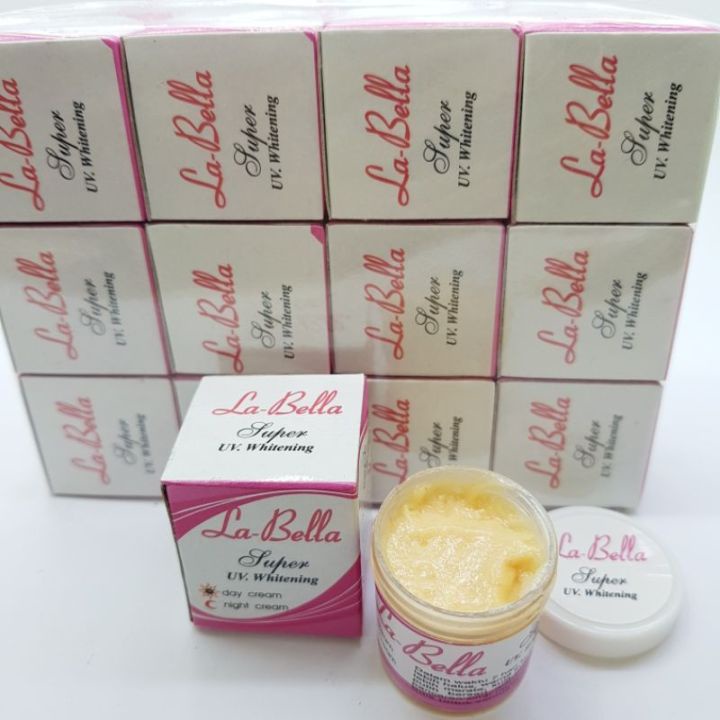 Cream La-bella Pink Super UV Whitening Original / Pemutih Wajah