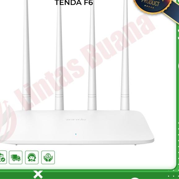 TENDA F6 Wireless N300 Router Tenda F6 Easy Setup Router 4 antena
