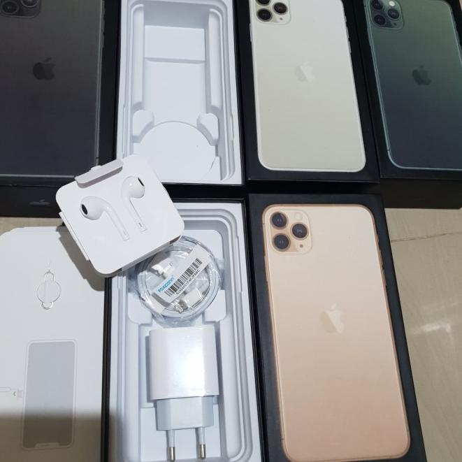 dus iPhone 11 pro dan 11 pro max kaki 2 ibox fulset HF bluetoth